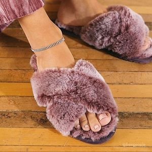 NWT Emu Australia Mayberry Frost Slippers Sz 9